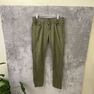 PrAna Organic Cotton Kara Pants Womens Size 6/28 Stretch Skinny lightweight